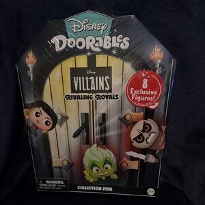 Disney Doorables Villains Rivaling Royals Collection-Rare- Brand New-Sealed